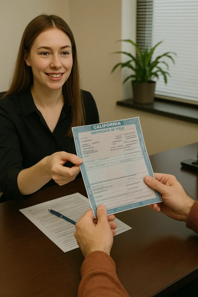 lost titles or out-of-state registration